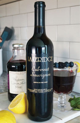 Blueberry Cabernet Julep